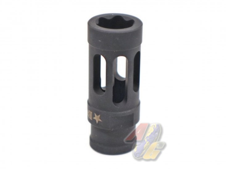 BJ Tac BxM Style MOD1 Muzzle Device ( 14mm ) - Click Image to Close