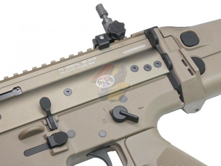 Cybergun/ WE FN Herstal SCAR-H GBB ( TAN/ Licensed by Cybergun ) - Click Image to Close