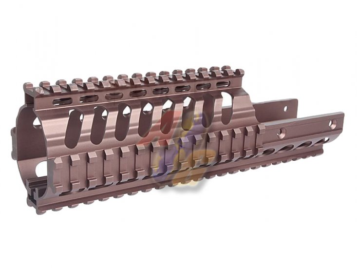 --Out of Stock--Tokyo Arms Tactical CNC Rail Handguard For KWA/ KSC Kriss Vector GBB ( Tan ) - Click Image to Close