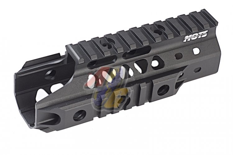 G&P MOTS 6 Inch Upper Cut RAS Handguard For M4/ M16 Series AEG ( Black ) - Click Image to Close