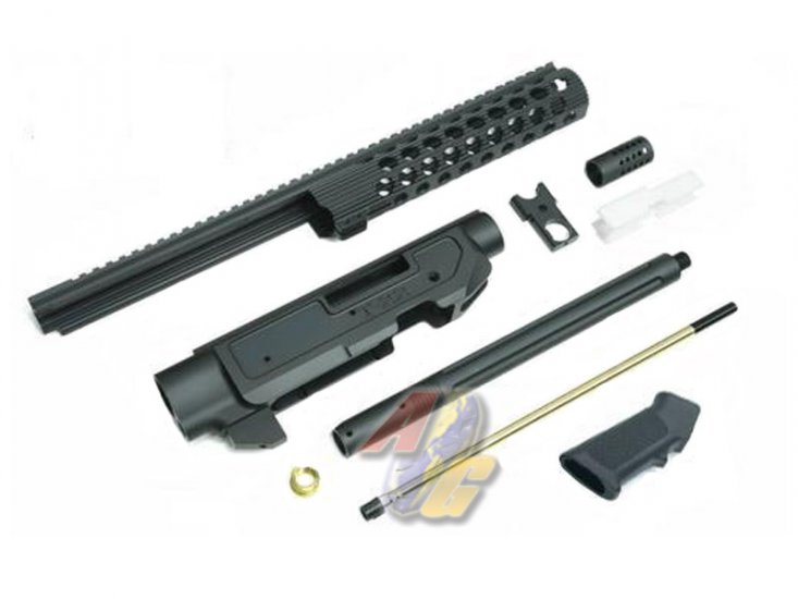 --Out of Stock--A Plus Airsoft T-22 Conversion Kit For KJ KC02 Series GBB ( Black ) - Click Image to Close