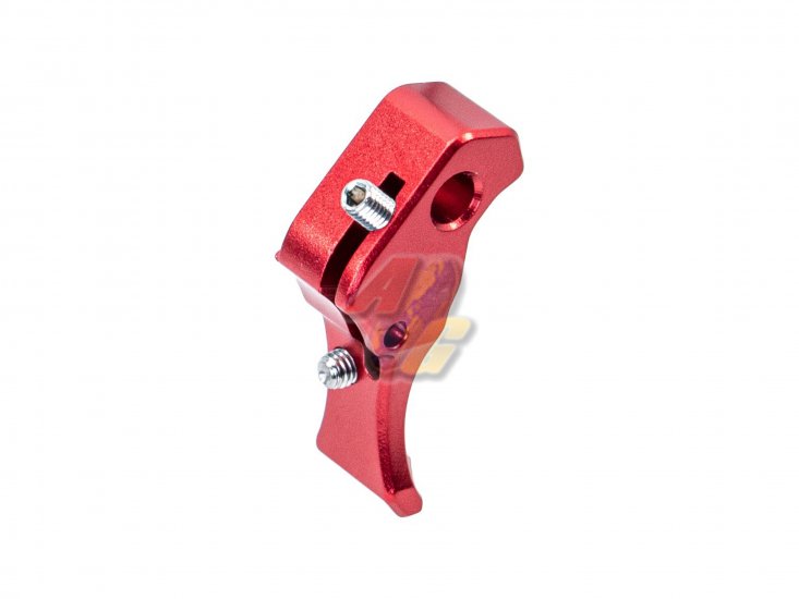 CTM Fuku-2 CNC Aluminum Adjustable Trigger For Action Army AAP-01/ WE G Series GBB ( Red ) - Click Image to Close