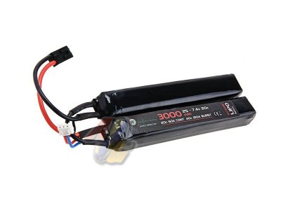 WE Lipo Battery 7.4v 3000mAh Nunchuck Stick Type ( 20C )