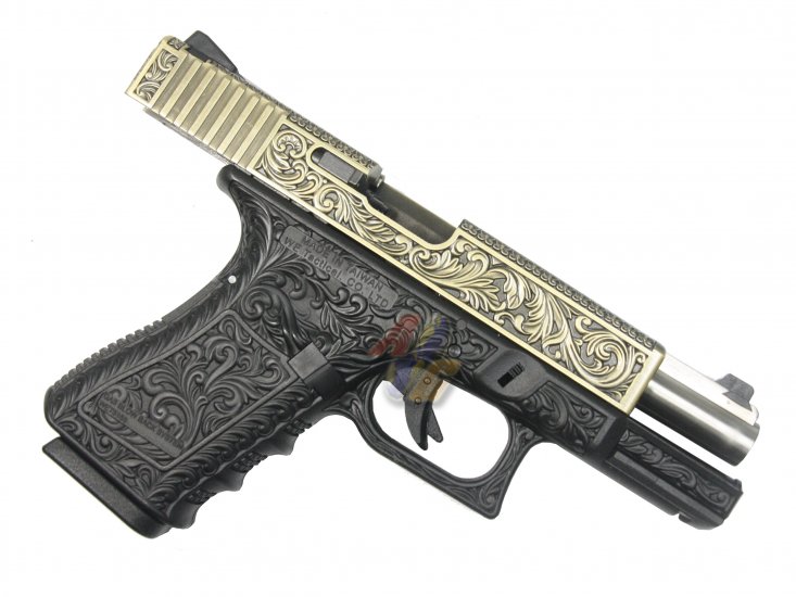 --Out of Stock--WE H23 GBB Pistol ( Golden Slide/ Bronze Frame ) - Click Image to Close