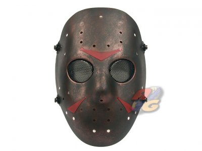 --Out of Stock--Zujizhe ( The Friday 13th ) Jason Wire Mesh Mask ( Dull Copper )