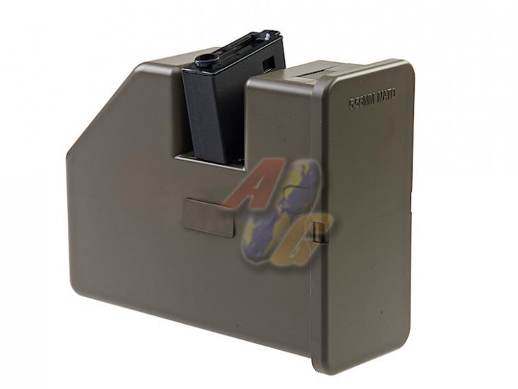 --Out of Stock--KRYTAC LMG Drum Magazine For LMG/ M4/ M16 Series AEG - Click Image to Close