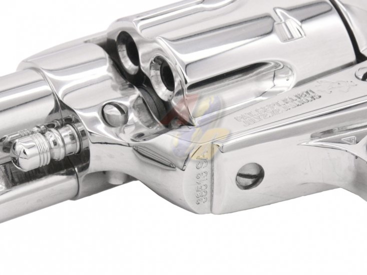 AGT Full Stainless Steel SAA 7.5 Inch Gas Revolver ( Stainless Mirror Finish ) - Click Image to Close