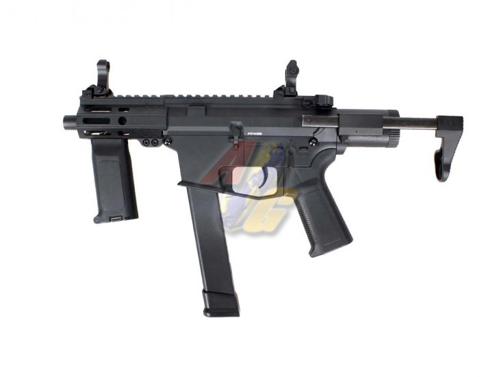 S&T/ EMG Angstadt Arms SCW-9 Full Metal G3 AEG ( BK ) - Click Image to Close