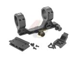 Airsoft Artisan BO Style 30mm Modular Mount For 20mm Rail with T1/ T2 Adapter ( BK )