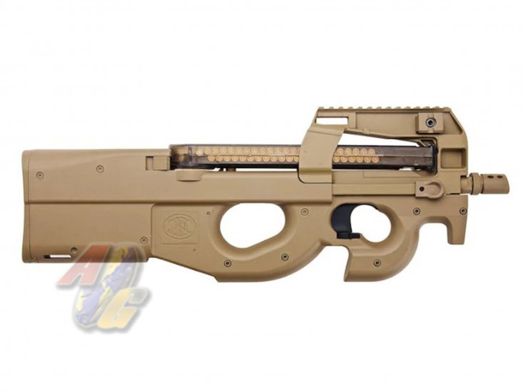 Cybergun FN Herstal P90 AEG ( Tan ) - Click Image to Close