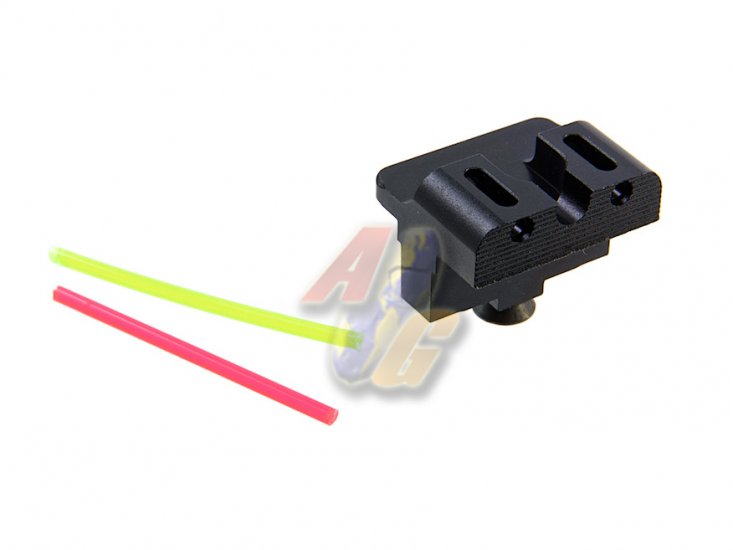 --Out of Stock--Dynamic Precision Fiber Optic Rear Sight For Tokyo Marui, WE G17 Series GBB - Click Image to Close