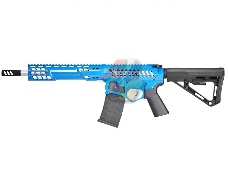 EMG F1 SBR BDR-15 AEG ( Blue/ Blue Switch/ RS-3 Stock ) ( by APS ) - Click Image to Close