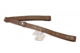 --Out of Stock--TGS Leather Rifle Sling For Marui M14 Series - Brown
