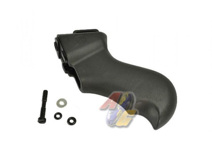 Golden Eagle M870 Gas Pump Action Shotgun Grip Set ( Black ) - Click Image to Close