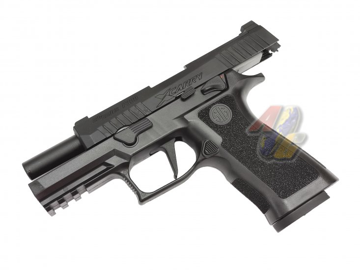 SIG/ VFC P320 X-Carry GBB Pistol ( Black/ Licensed by SIG Sauer ) - Click Image to Close