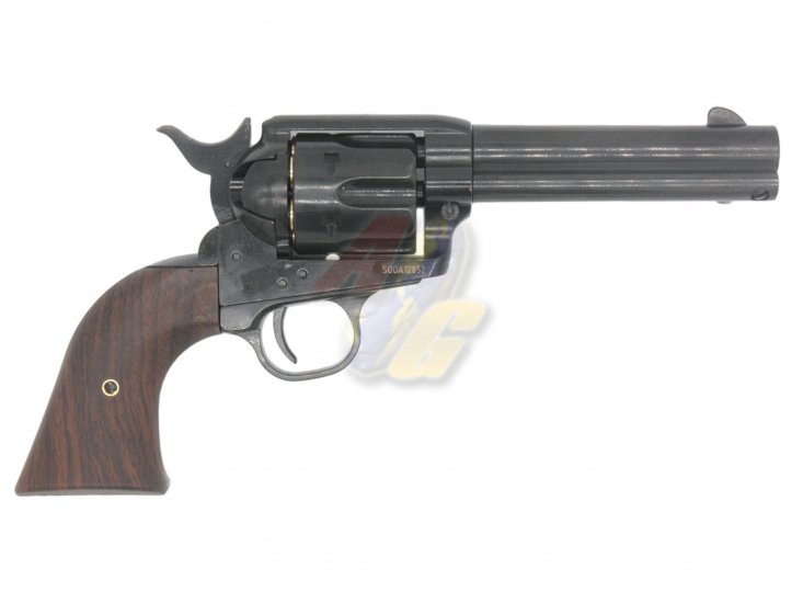 --Out of Stock--King Arms Full Metal SAA .45 Peacemaker Revolver S ( Electroplating BK ) - Click Image to Close
