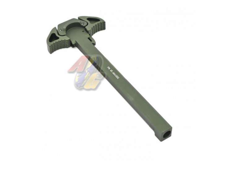 BJ Tac AIRBORNE Charging Handle For Tokyo Marui M4 Series GBB ( MWS ) ( URGI/ OD ) - Click Image to Close