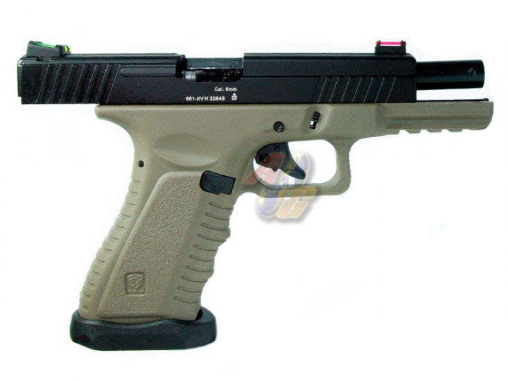 APS ACP 601D GBB Pistol ( Ver.2/ DE Frame ) - Click Image to Close