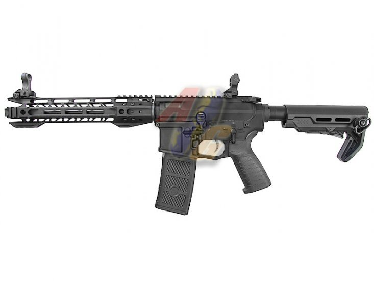--Out of Stock--G&P Transformer Compact M4 Airsoft AEG with 12" QD Front Assembly Ranier Brake ( Black ) - Click Image to Close