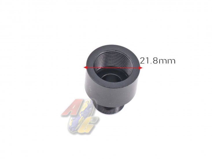 BBT 16mm CW to 14mm CCW Thread Adapter ( Diameter 21.8mm ) - Click Image to Close