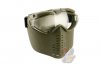 --Out of Stock--Battle Axe Pro Goggles Full Face Version ( Fan Ventilation ) - OD