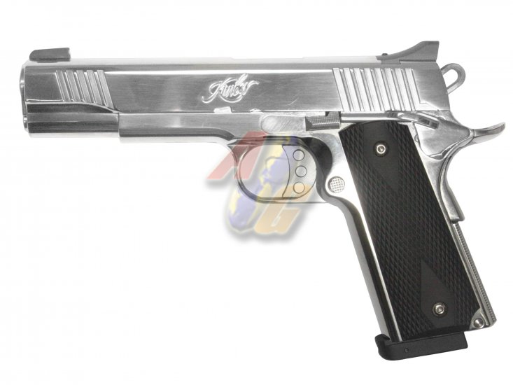--Out of Stock--Mafioso Airsoft Steel Kimber Co2 GBB ( Silver ) - Click Image to Close