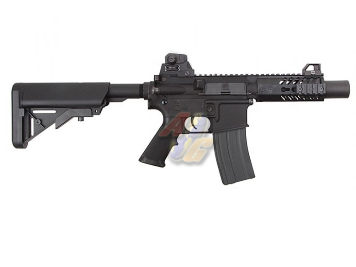 KWA Full Metal KR5 Airsoft AEG Rifle ( 5inch KeyMod Handguard ) - Click Image to Close