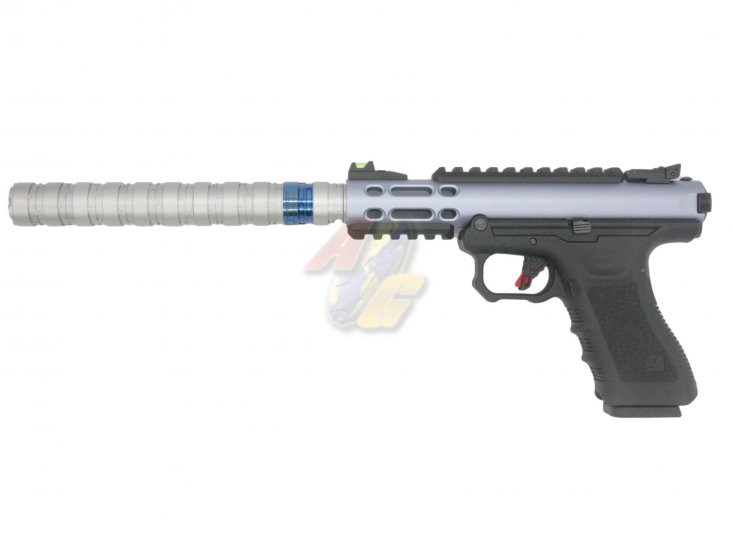 AG Custom WE G Galaxy GBB with RGW Erector Dummy Silencer - Click Image to Close