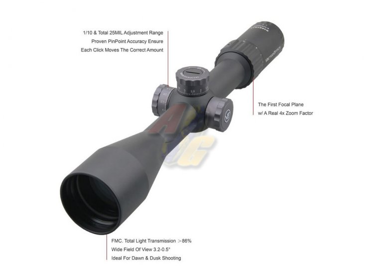 Vector Optics Marksman 6-24x50FFP Riflescope - Click Image to Close