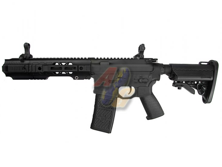 --Out of Stock--EMG Salient Arms Licensed GRY AR15 CQB AEG with Stubby Stock ( Black ) - Click Image to Close