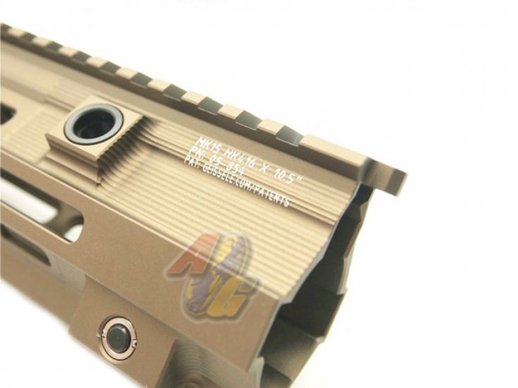 Angry Gun HK416 Super Modular 10.5" M-Lok Rail For Umarex HK416 Series AEG/ GBB ( DDC ) - Click Image to Close
