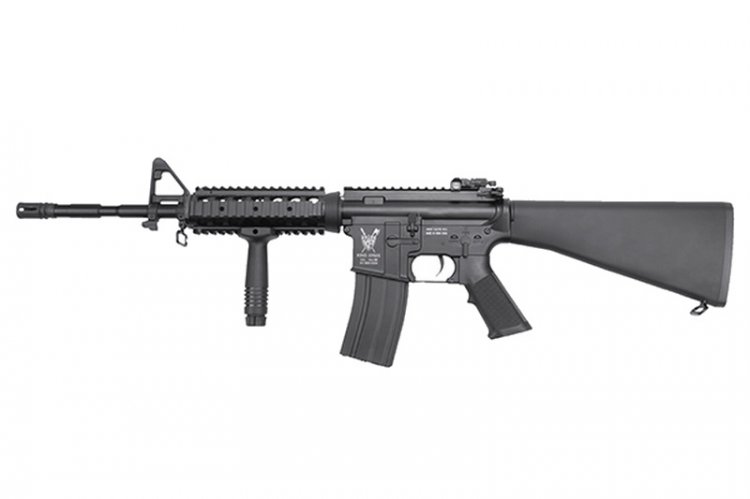 --Out of Stock--King Arms M4 RIS Fixed Stock Advance AEG - Click Image to Close