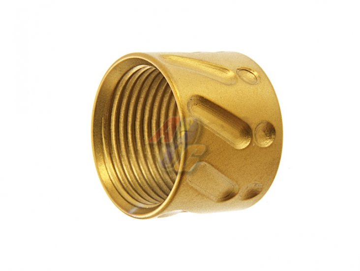 --Out of Stock--5KU Knurled Thread Protector ( 14mm-/ Gold ) - Click Image to Close