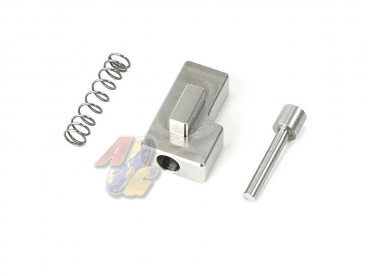 BJ Tac Stainless Steel Buffer Lock Set For Tokyo Marui M4A1 MWS GBB - Click Image to Close