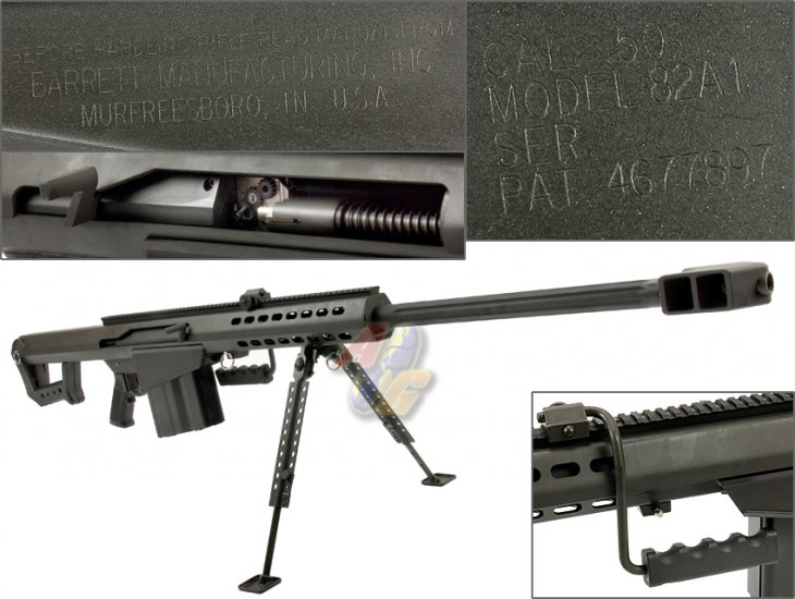 --Out of Stock--SOCOM GEAR Barrett M82 (M107) AEG - Click Image to Close