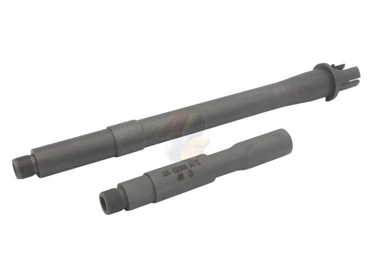 --Out of Stock--5KU M4 14.5" Steel Outer Barrel For Tokyo Marui M4/ M16 Series AEG ( Gray ) - Click Image to Close