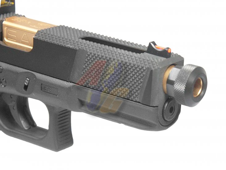 EMG Custom SAI Utility Aluminum GBB Pistol RMR Version ( Licensed ) - Click Image to Close