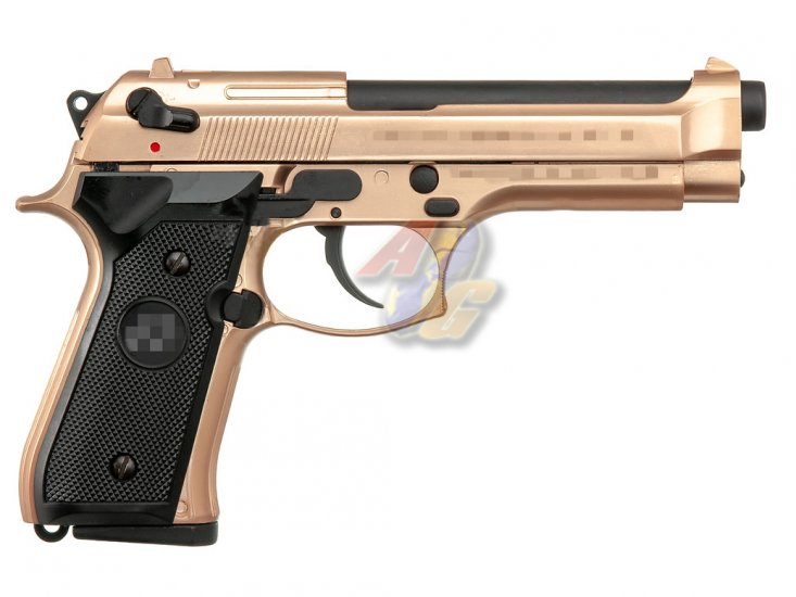 --Out of Stock--Bell Full Metal M9 GBB ( Gold/ 726MG ) - Click Image to Close