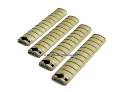 --Out of Stock--Classic Army Hand Guard Panel Set For R.A.S. & R.I.S. - Desert Colour