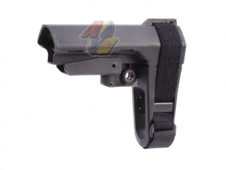 BJ Tac SB Style Pistol Stock For M4 Stock Tube ( BK ) - Click Image to Close