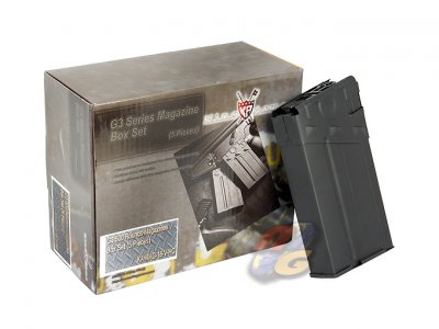 --Out of Stock--King Arms G3 500 Rounds Magazines 5 Pcs Box Set