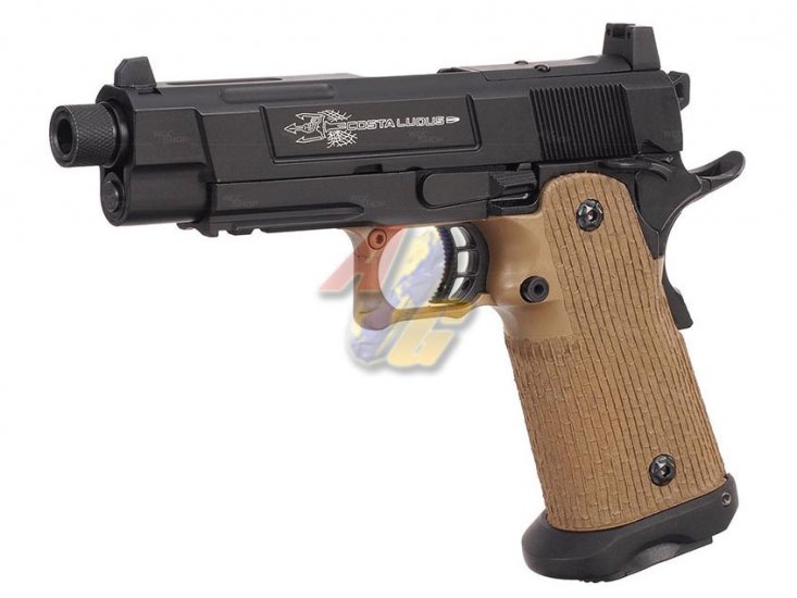 Army R504 Costa Style VIP GBB with RMR Cut ( Dark Earth ) - Click Image to Close