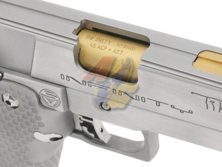 --Out of Stock--FPR Stainless Steel Tiki Gas Pistol ( New Type/ Silver ) - Click Image to Close