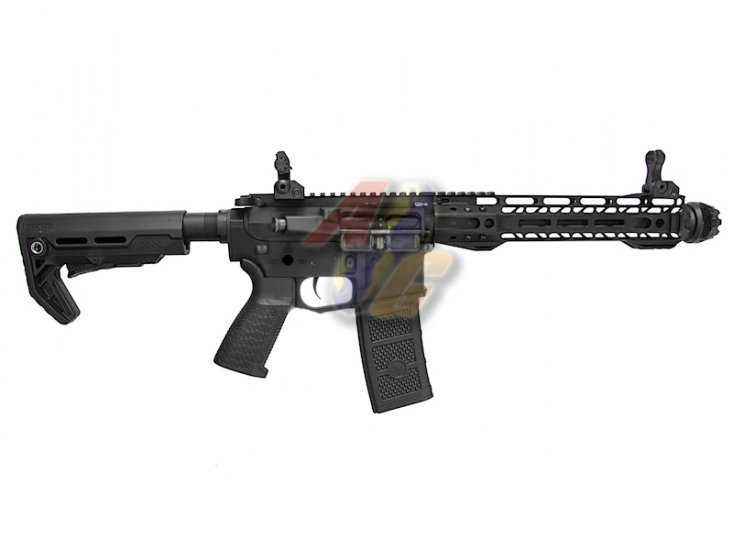 --Out of Stock--G&P Transformer Compact M4 Airsoft AEG with 12" QD Front Assembly Cutter Brake ( Black ) - Click Image to Close
