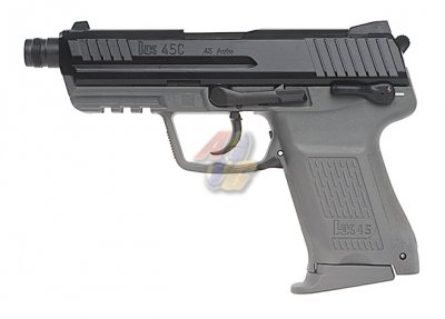 --Out of Stock--Umarex/ VFC HK45 Compact Tactical GBB Pistol ( Metal Grey/ Asia Edition )