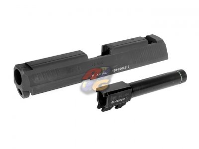 --Out of Stock--Shooters Design CNC Aluminum Slide & Outer Barrel Set For Umarex/ KSC HK45 GBB (BK)