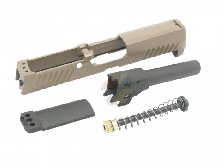 --Out of Stock--Pro-Arms M18 Steel Kit For SIG SAUER P320 M17 GBB ( FDE/ Cerakote ) - Click Image to Close