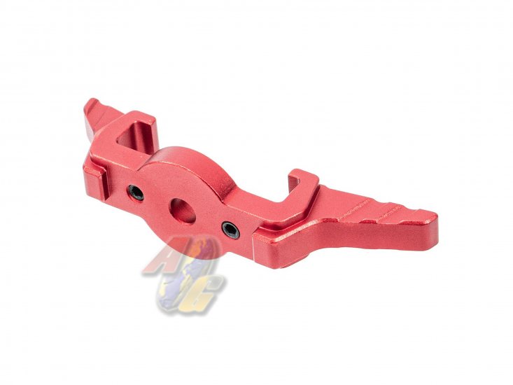 CTM AAP-01/ 01C CNC Charging Handle ( Type D/ Red ) - Click Image to Close