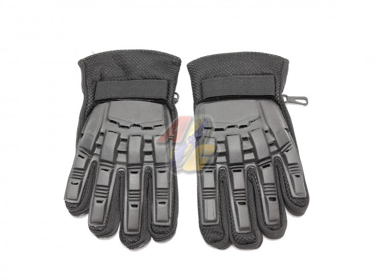 Odyssey Tactical Full Finger Leather Gloves ( Medium ) - Click Image to Close