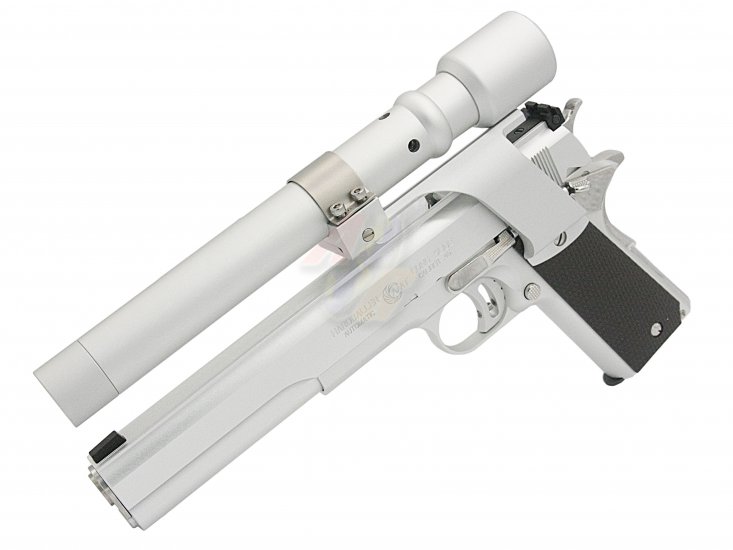 Mafioso Airsoft CNC AMT Terminator HARDBALLER GBB with Laser Set Version - Click Image to Close
